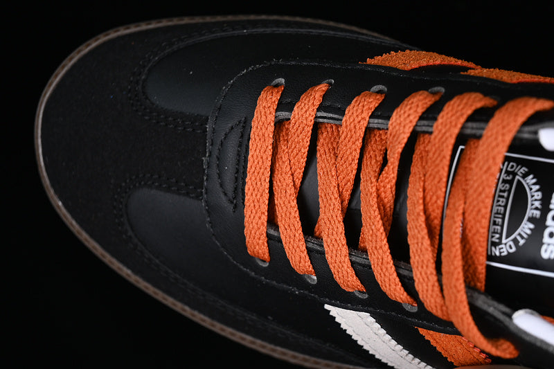 ADIDAS SAMBA VEGAN WHITE/ORANGE/BLACK