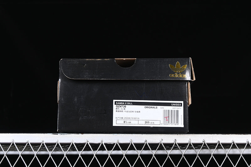 ADIDAS JASON DILL X SAMBA CLOUD WHITE/CORE BLACK/GOLD METALLIC