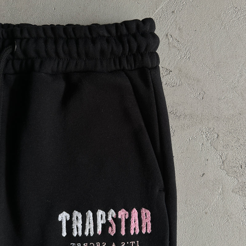 Conjunto Moletom Trapstar Black/Pink/White