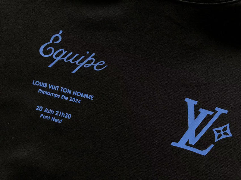 Moletom Louis Vuitton Black/Blue