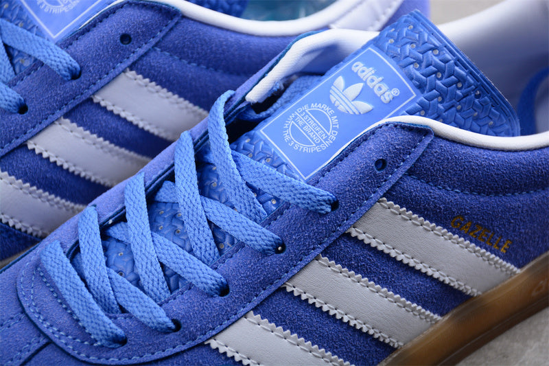 ADIDAS ORIGINALS GAZELLE INDOOR BLUE/WHITE/FUSION GUM