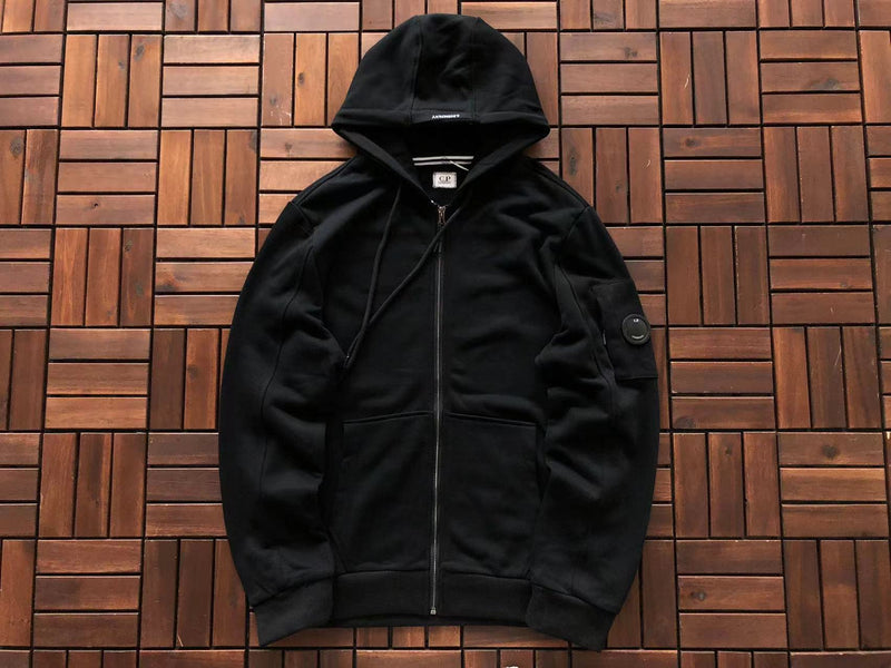 Moletom C.P. Company Zipper Black