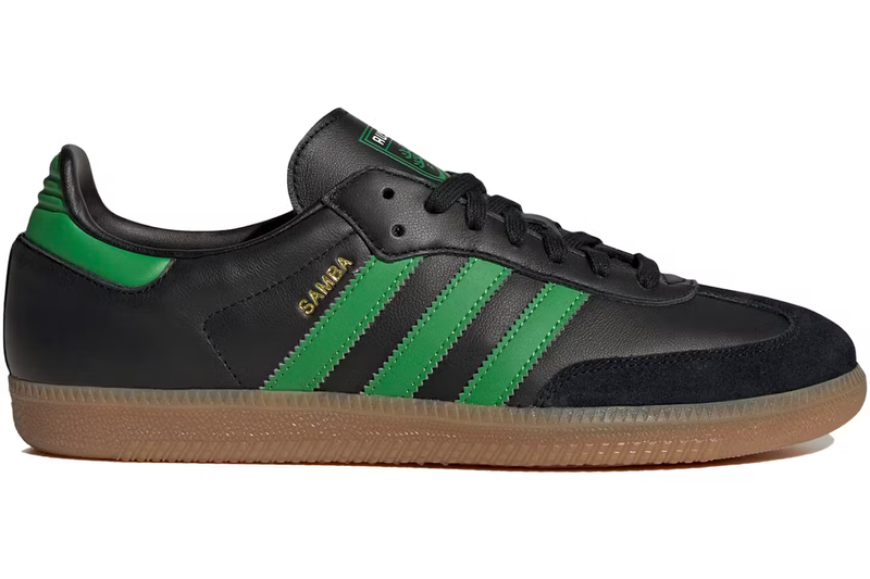 ADIDAS SAMBA TEAM AUSTIN FC CORE BLACK/REAL GREEN/GUM