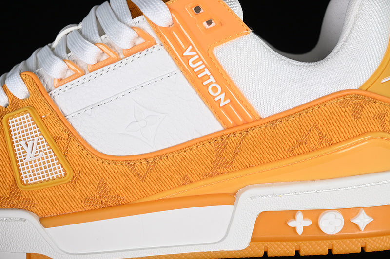 Louis Vuitton Trainer
Yellow Monogram Denim White