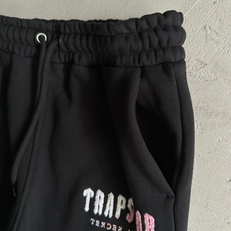 Conjunto Moletom Trapstar Black/Pink/White