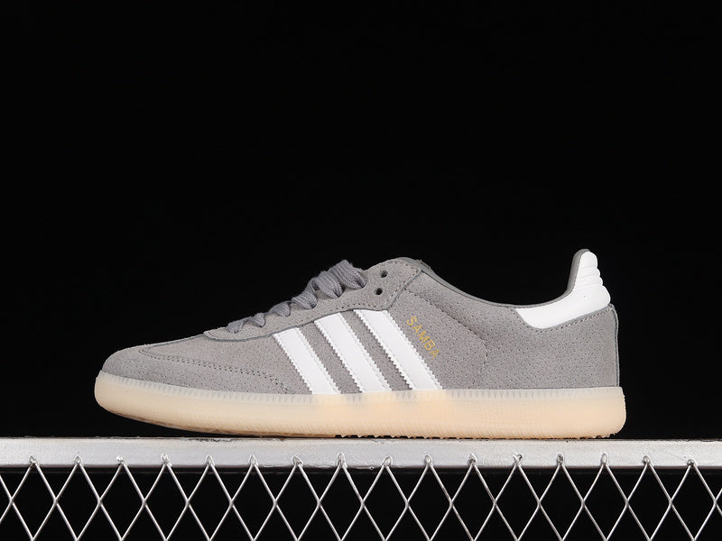 SAMBA OG SHOES GREY THREE/CORE WHITE/BLISS ORANGE