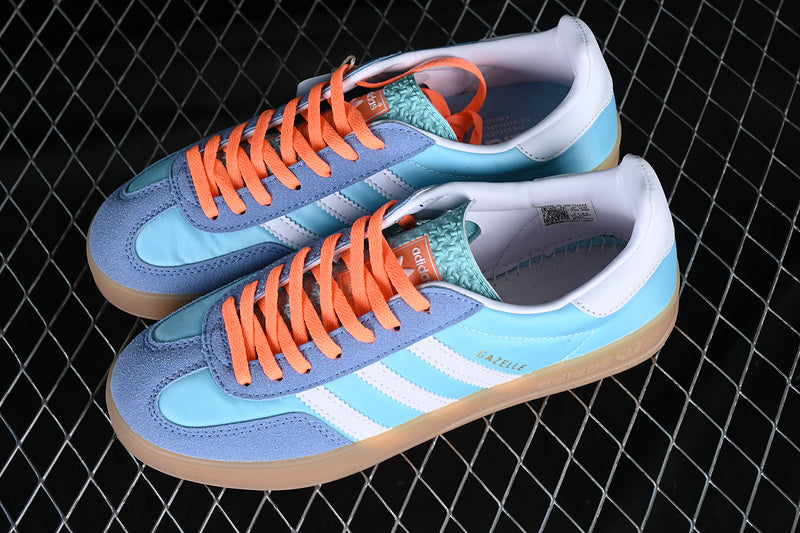 ADIDAS SAMBA ORIGINALS GAZELLE INDOOR BLUE/WHITE