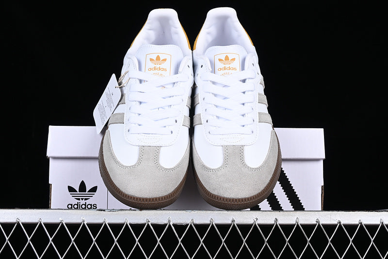 ADIDAS KITH X SAMBA OG CLASSICS PROGRAM MANGO FOOTWEAR WHITE/OFF WHITE