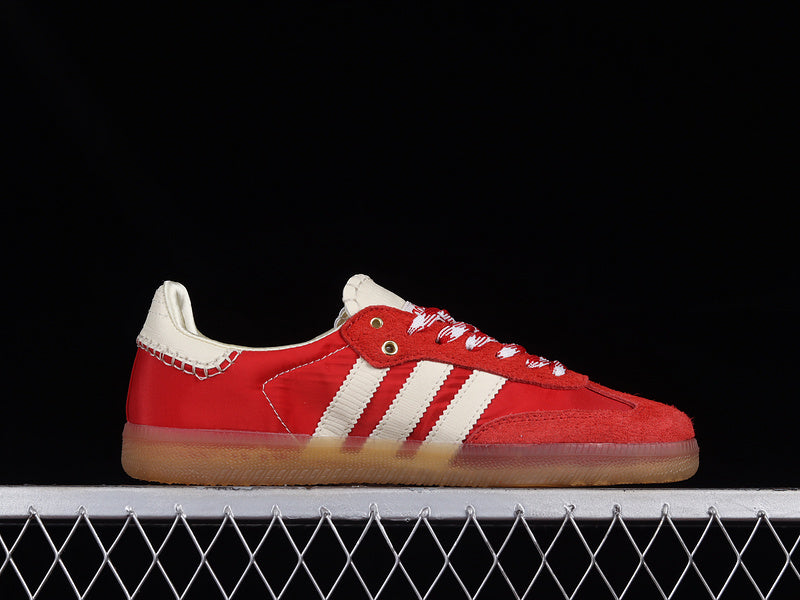 WALES BONNER X SAMBA SHOES COLLEGIATE ORANGE/ECRU TINT/COLLEGIATE ORANGE