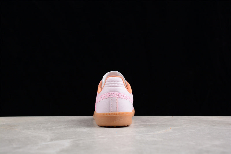 ADIDAS SAMBA VEGAN OG WHITE/PINK/BROWN