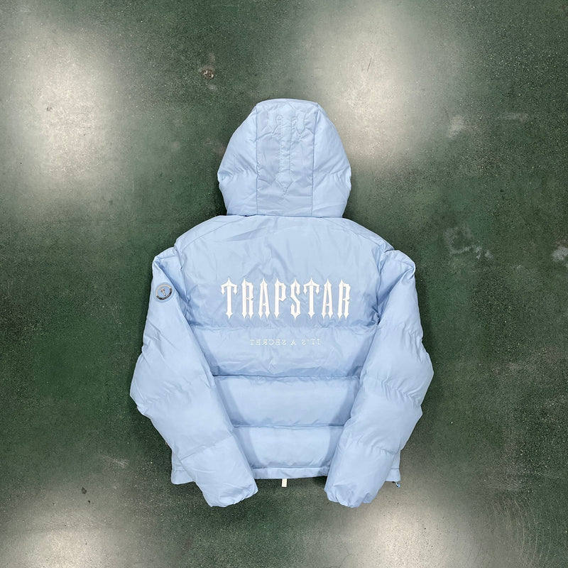 Jaqueta Puffer Trapstar Ice Blue