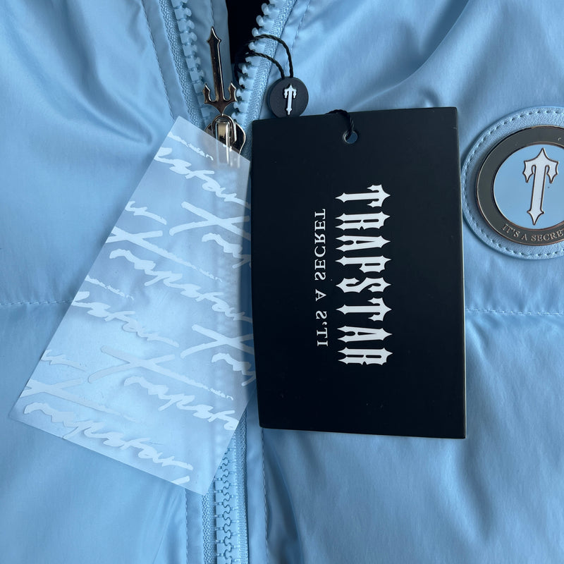 Jaqueta Puffer Trapstar Baby Blue (Feminina)