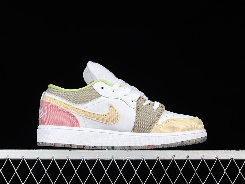 Jordan 1 Low
Pastel Grind Vivid Green (GS)