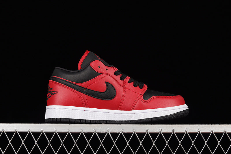 Jordan 1 Low
Reverse Bred Pebbled Swoosh