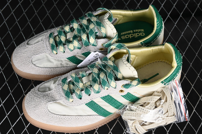 WB SAMBA VEGAN OG GREY/GREEN/BROWN