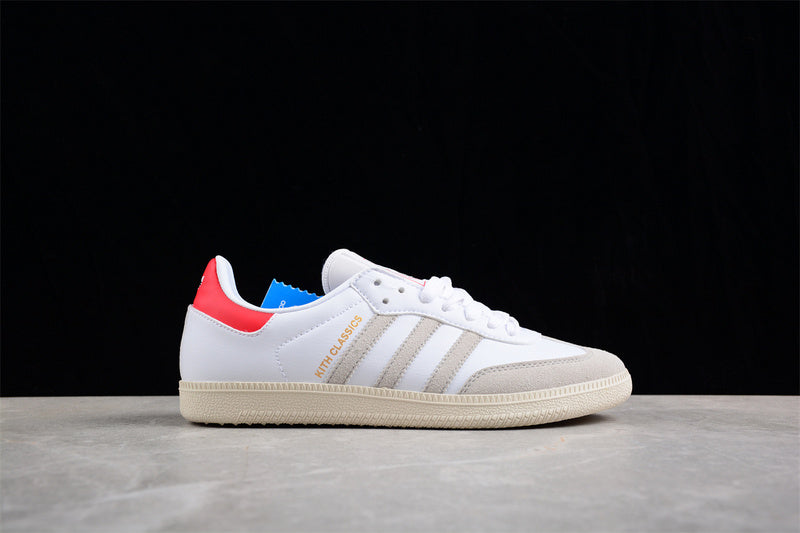 KITH SAMBA OG CLASSICS PROGRAM WHITE/RED