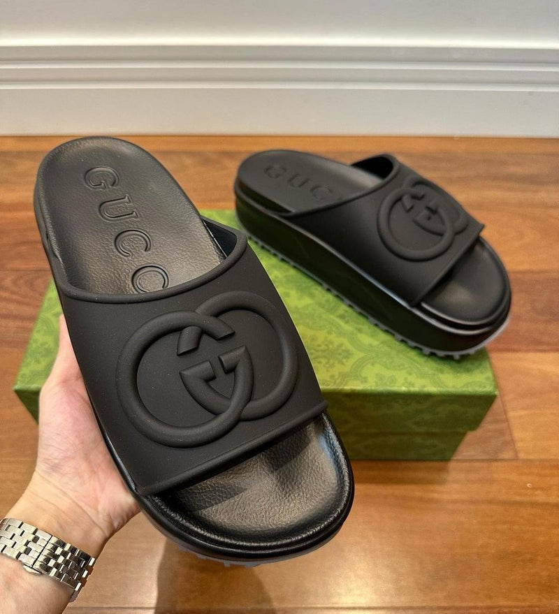 Slide Gucci Black