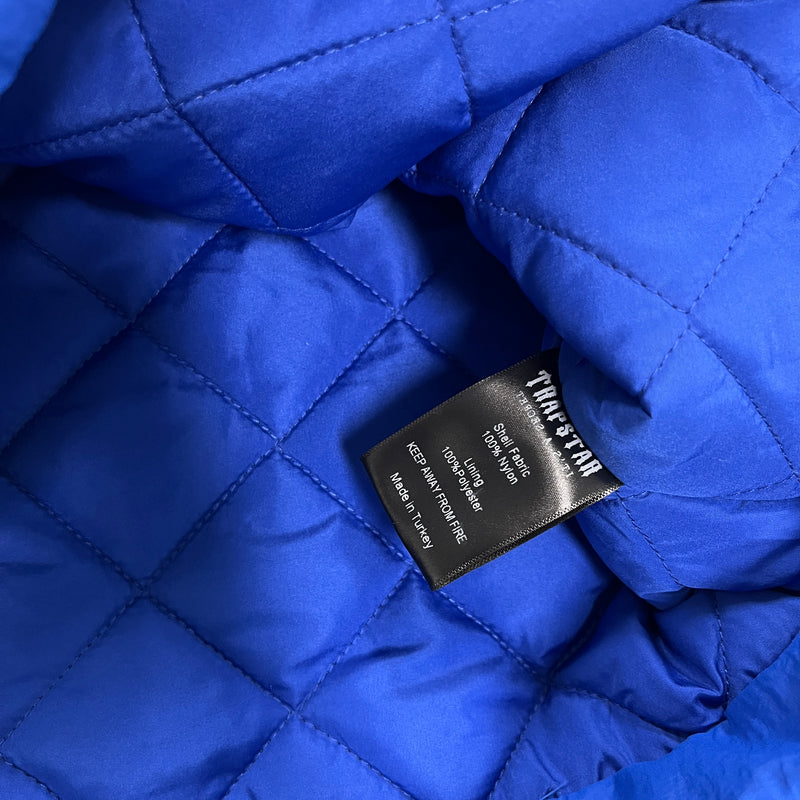 Jaqueta Puffer Trapstar London Shooters Azul Royal