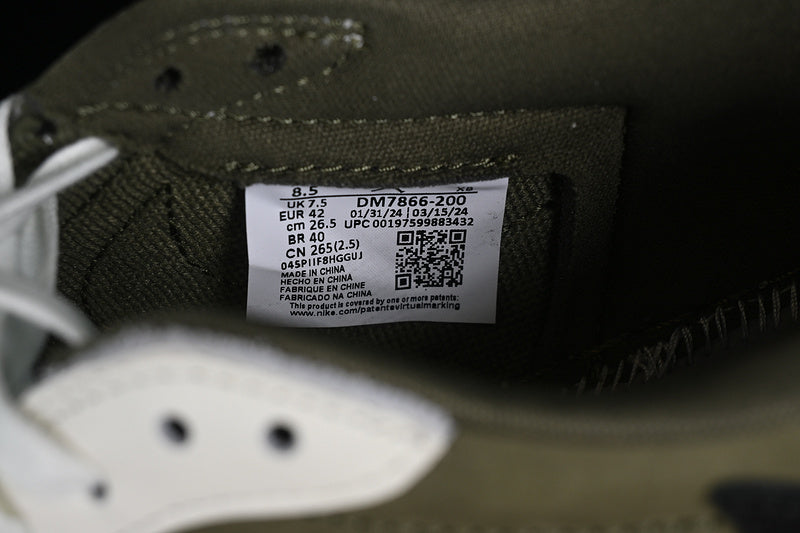 Travis Scott x Air Jordan 1 Low OG Medium Olive