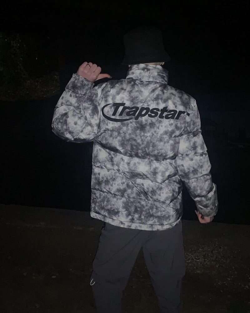 Jaqueta Puffer Trapstar Black/Grey