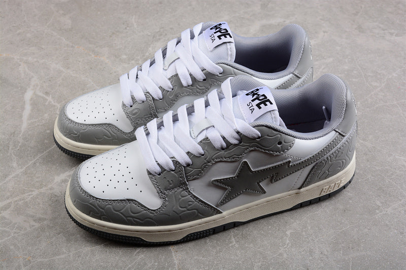 A Bathing Ape Court Sta
Light Grey Cream