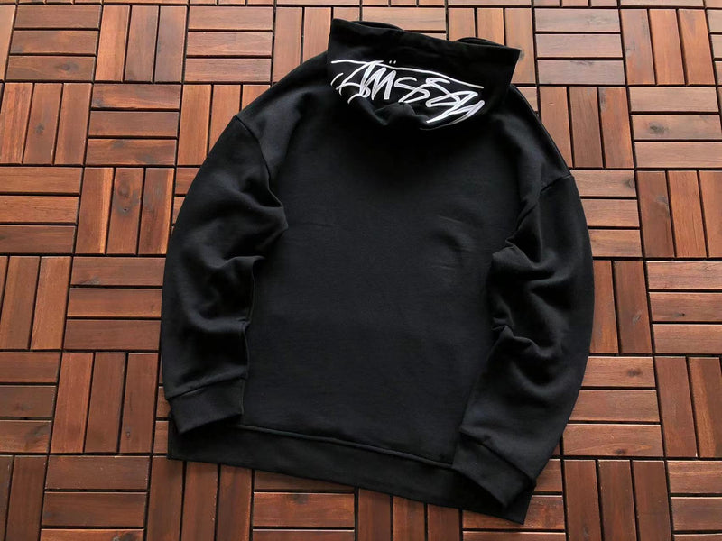 Moletom Stussy Logo Hoodie Preta