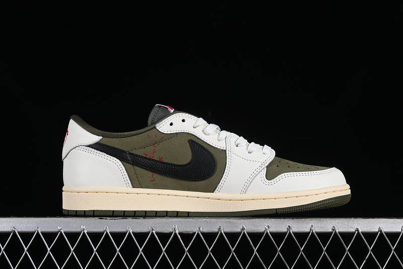 Travis Scott x Air Jordan 1 Low OG Medium Olive