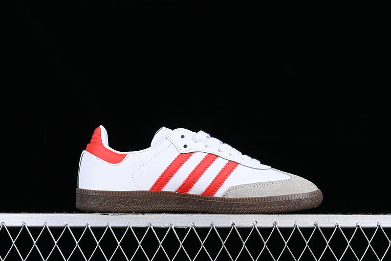 ADIDAS SAMBA VEGAN WHITE/RED