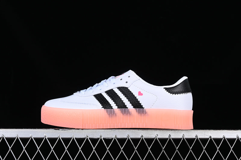 ADIDAS SAMBA ROSE WHITE/BLACK/ORANGE