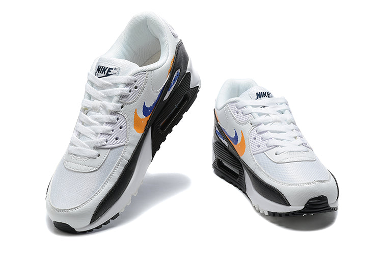 Nike Air Max 90
Double Swoosh White Black Gold Royal (GS)