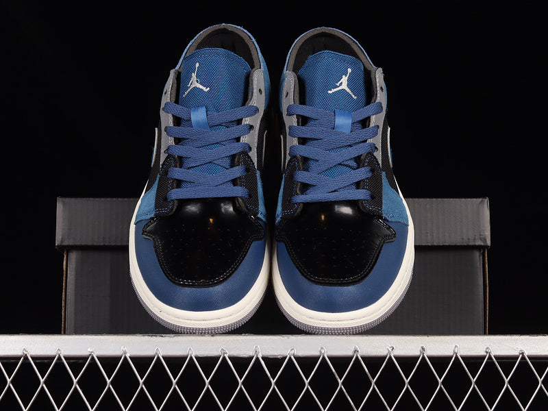 Jordan 1 Low SE Craft Obsidian French Blue Ashen Slate