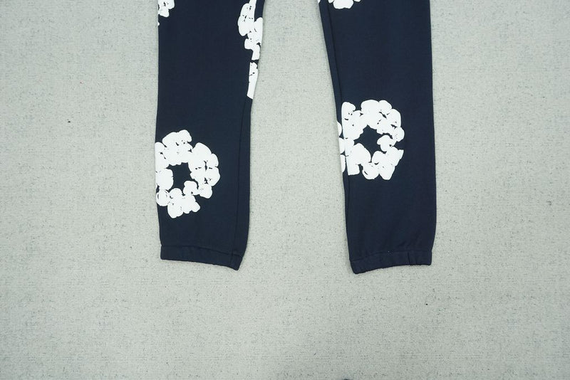 Calça Moletom Denim Tears Azul Escuro