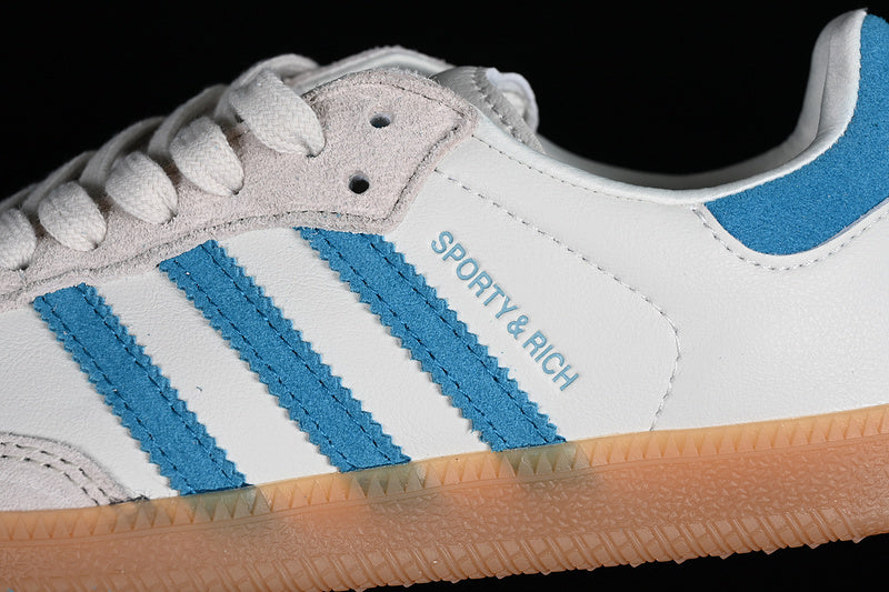 ADIDAS SPORTY RICH X SAMBA OGCREAM BLUE