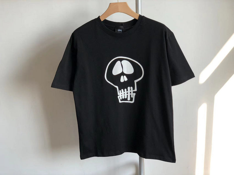 Camiseta Stussy black Skull