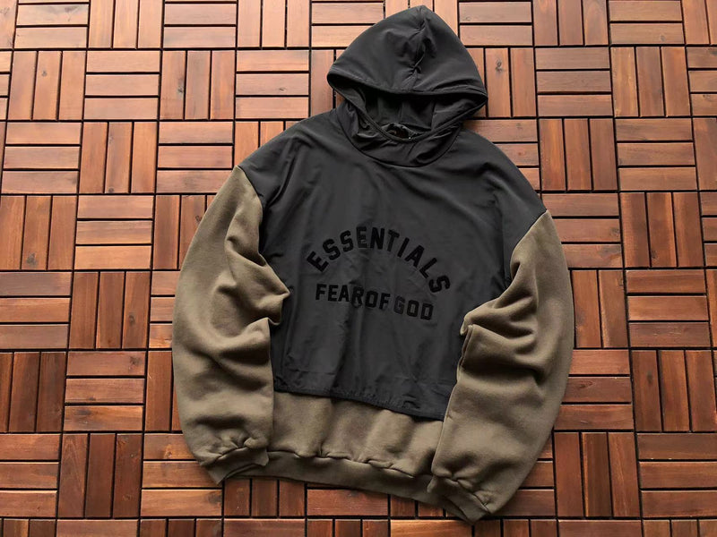 Moletom Essentials Fear Of God Hoodie Grey/Brown