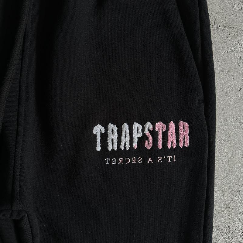 Conjunto Moletom Trapstar Black/Pink/White