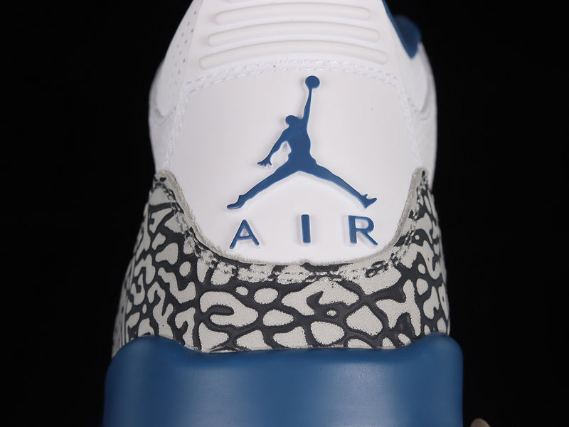 Air Jordan 3 Wizards True Blue and Copper