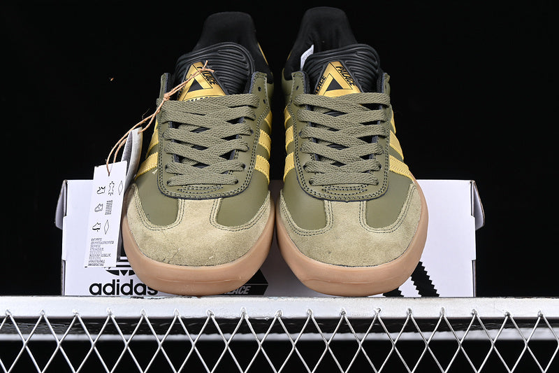 ADIDAS SAMBA PALACE X PUIG FOCUS OLIVE/METALLIC GOLD/GUM