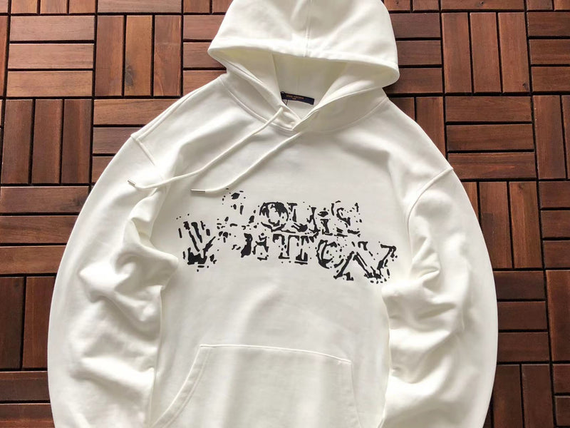 Moletom Louis Vuitton White Blur