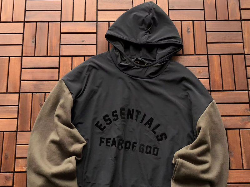 Moletom Essentials Fear Of God Hoodie Grey/Brown