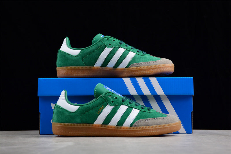 ADIDAS SAMBA OG COLLEGIATE GREEN/FOOTWEAR WHITE/GUM