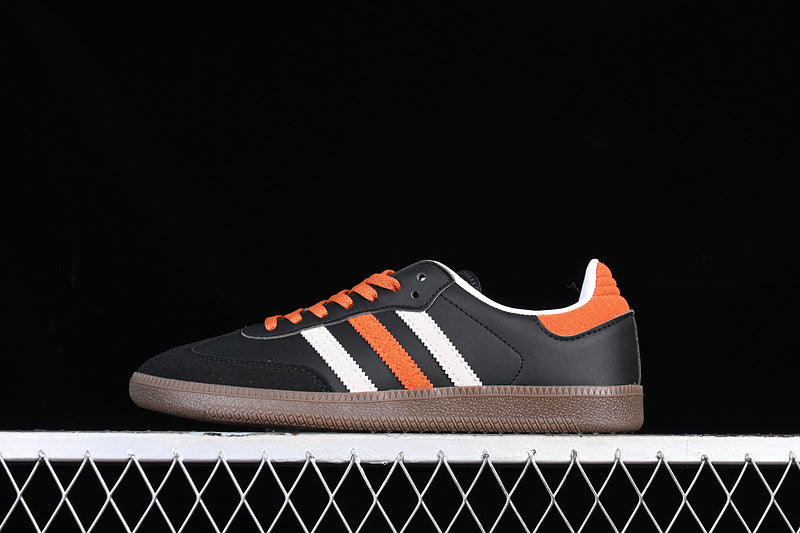 ADIDAS SAMBA VEGAN WHITE/ORANGE/BLACK