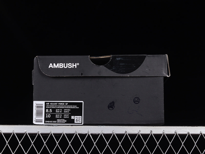 Nike Air Adjust Force
AMBUSH Light Madder Root Burgundy Crush