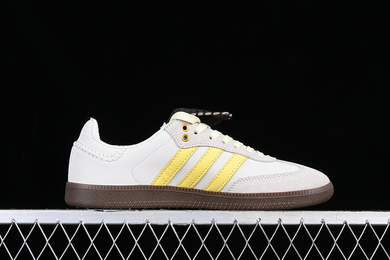 ADIDAS WALES BONNER X SAMBA BROWN/ECRU TINT/ALUMINUM YELLOW