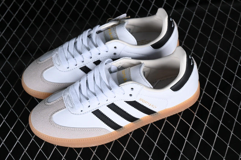 ADIDAS SAMBA VEGAN OG WHITE/BLACK