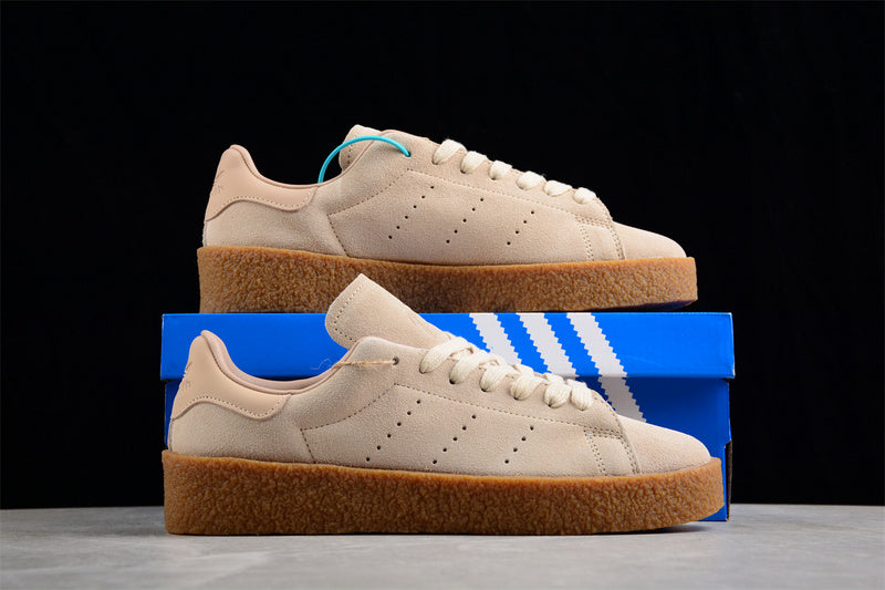 ADIDAS SAMBA VEGAN TEAM STAN SMITH CREPE SAND STRATA/MAGIC BEIGE/SUPPLIER COLOUR