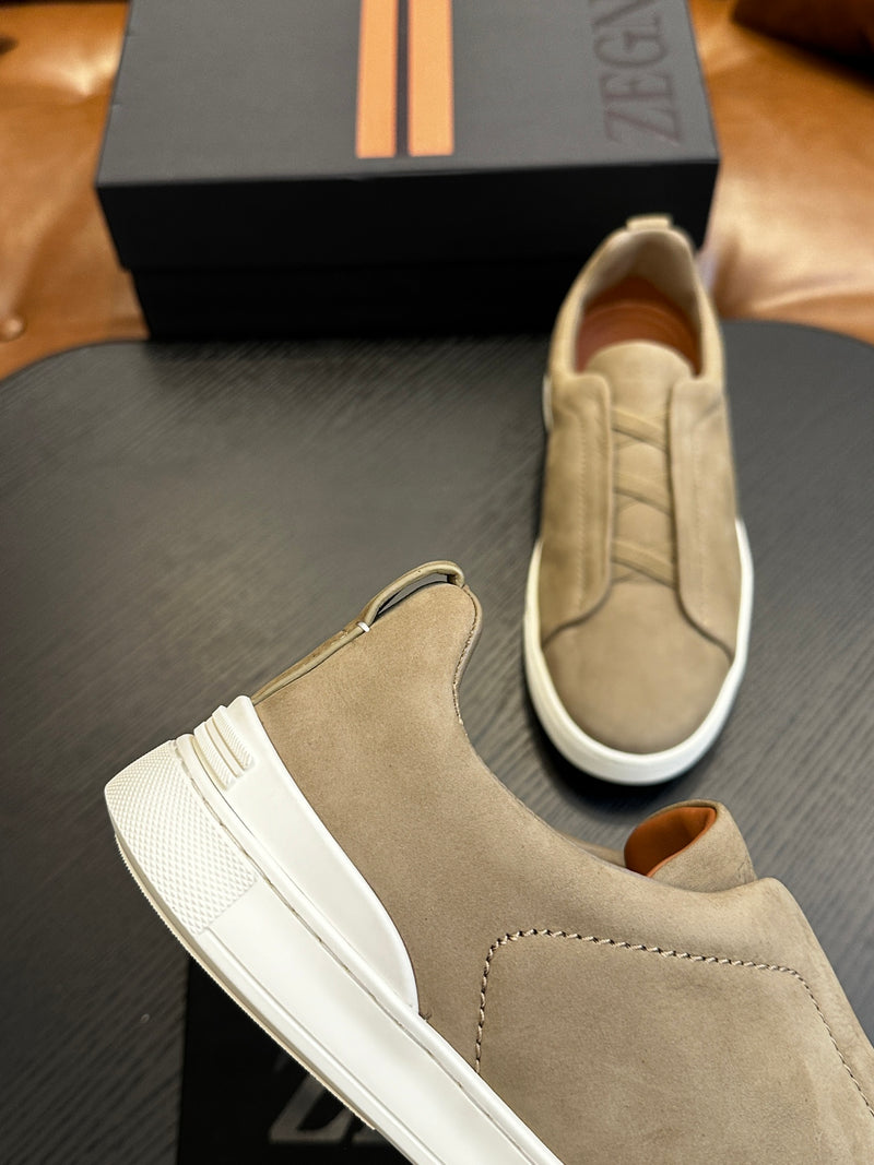 Zegna Tênis slip-on Kaki