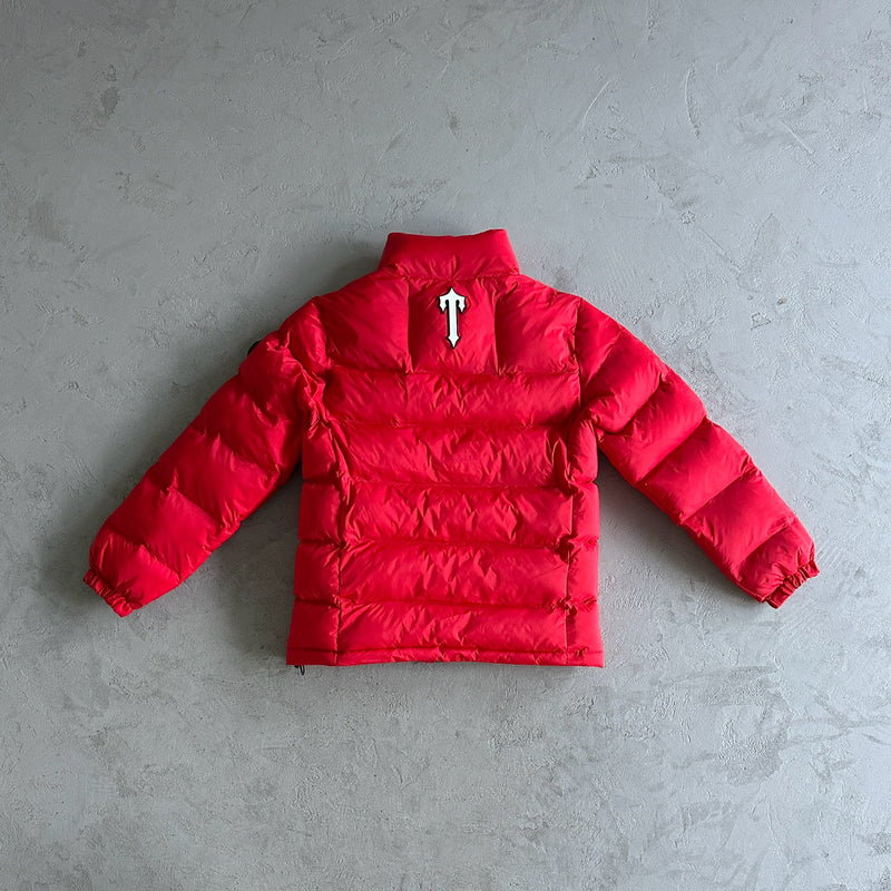 Jaqueta Puffer Trapstar Vermelho Amaranto