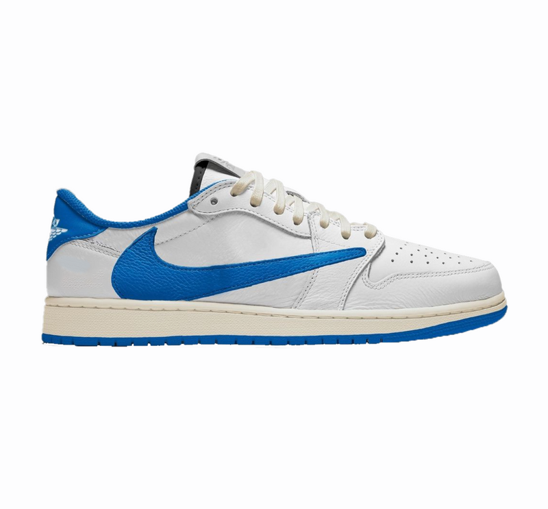 Air Jordan 1 Low Travis Scott X Fragment White Blue