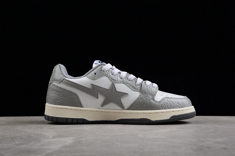 A Bathing Ape Court Sta
Light Grey Cream